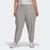 color medium grey heather / white, Adidas | Women's adidas Essentials Studio Fleece Pants (Plus Size)