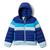 Columbia | Girls' Tumble Rock Down Hooded Jacket, 颜色Dark Sapphire / Spring Blue / Blue Chill