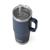 颜色: Navy, YETI | YETI Rambler 25 oz Tumbler with Handle and Straw Lid, Travel Mug Water Tumbler, Vacuum Insulated Cup with Handle, Stainless Steel, Power Pink