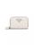 颜色: WHITE, Prada | Saffiano Coin Purse