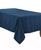 颜色: Navy, Saro Lifestyle | Everyday Design Solid Color Tablecloth, 120" x 65"