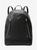 color BLACK, Michael Kors | Brooklyn Large Pebbled Leather Backpack