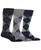 颜色: Black/grey, Ralph Lauren | Men's 3-Pk. Argyle Dress Socks