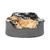 商品第2个颜色Gray, Precious Tails | Faux Fur Princess Pet Bed with Plush Bone Pillow