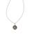 颜色: Rhodium Black Mother-of-Pearl X, Kendra Scott | Letter Disc Pendant Necklace