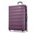 颜色: Purple, Samsonite | Samsonite Omni 2 Hardside Expandable Luggage with Spinners, Midnight Black, Checked-Medium 24-Inch