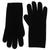 商品第2个颜色Black, Portolano | Portolano Lightweight Knit Cashmere 9" Winter Gloves for Women