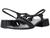 color Black Cow Leather, ECCO | Elevate Square Strap Sandal
