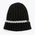 颜色: black iron wash, Nautica | Nautica Ribbed Metallic-Tipped Beanie