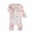 颜色: Light Pink Tie Dye, PAIGELAUREN | Girls' Tie Dye Thermal Henley Coverall - Baby