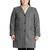 商品Ralph Lauren | Women's Plus Size Buttoned Walker Coat, Created for Macy's颜色Truffle Herringbone