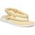 商品Sam Edelman | Circus by Sam Edelman Womens Marita Faux Leather Ankle Strap Thong Sandals颜色Light Yellow