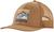 颜色: Grayling Brown, Patagonia | Patagonia Line Logo Ridge LoPro Trucker Hat