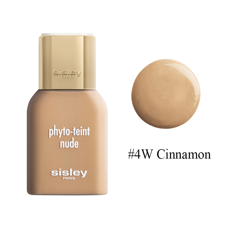 颜色: #4W Cinnamon, Sisley | Sisley希思黎裸光精粹水感粉底液30ml 裸感无暇养肤