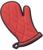 color Oven Mitt, Crocs | Jibbits Work