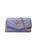 color DARK LOTUS, Tory Burch | Kira Chevron Leather Wallet-On-Chain