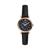 商品Fossil | Carlie Mini Three-Hand Leather Watch颜色ES4700 Rose Gold Black Leather