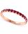 颜色: Ruby, Effy | EFFY® Ruby Stack Band (1/2 ct. t.w.) in 14K Rose Gold-Plated Sterling Silver (Also available in Emerald and Sapphire)