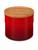 颜色: CERISE, Le Creuset | 1.5-Quart Stoneware Canister with Wood Lid