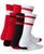 颜色: Multicolor Red, NIKE | Big Kids Everyday Cushioned Crew Socks, Pack of 6