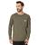 Carhartt | Force Relaxed Fit Midweight Long Sleeve Pocket T-Shirt, 颜色Basil Heather