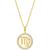 商品第12个颜色Virgo, Giani Bernini | Cubic Zirconia Zodiac Halo 18" Pendant Necklace in 18k Gold-Plated Sterling Silver, Created for Macy's