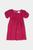 商品第1个颜色NAVY, Little Angels by US Angels | Girls Short Sleeve Texture Pocket Knit Dress
