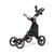商品第2个颜色Grey, Costway | Folding 4 Wheels Golf Push Cart W/Bag Scoreboard