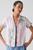 color Pink, Urban Outfitters | UO Hideaway Embroidered Button-Down Shirt