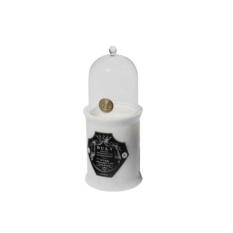 商品Buly1803 | 大理石系列香薰蜡烛300g 室内香氛摆件颜色「安尼巴尔-白色」