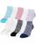 颜色: Assorted, Gold Toe | Women's 10-Pack Casual Cushion Heel And Toe No-Show Socks