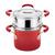 商品第1个颜色Red, Rachael Ray | Nonstick 3-Qt. Saucepot and Steamer Set