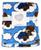 颜色: Blue, Precious Moments | Coral Fleece Baby Boys and Girls Blanket