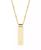 颜色: Gold - E, brook & york | Maisie Initial Gold-Plated Pendant Necklace