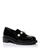 颜色: Black, Stuart Weitzman | Women's Portia Bold Slip On Embellished Loafer Flats
