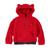 商品第3个颜色Red, Tommy Hilfiger | Little Girls Sherpa Zip-Up Hooded Sweatshirt