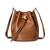 Ralph Lauren | Women's Smooth Leather Medium Andie Drawstring Bag, 颜色Lauren Tan