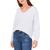 color Frozen, Vince Camuto | Plus Size Cozy Scoop Neck Long Sleeve Sweater