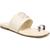 商品Sam Edelman | Circus by Sam Edelman Womens Astrid Laser Cut Slides Flat Sandals颜色Ivory Multi