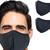 颜色: Grey, Primeware Inc. | Reusable Plain Face Mask for Adults (2-pack)