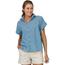 商品Patagonia | A/C Lightweight Shirt - Women's颜色Good Times/Steam Blue