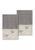 颜色: Dark Gray, Linum Home Textiles | BRAELYN 2PC Embellished Hand Towel Set