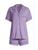 Eberjey | Gisele Relaxed 2-Piece Pajama Set, 颜色DELPHINIUM NIGHTSHADOW BLUE