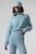 颜色: Celestial Blue Heather, Alo | Cashmere Plush Waffle 1/4 Zip Pullover - Celestial Blue Heather