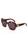 商品Celine | Butterfly Sunglasses, 55mm颜色Havana/Gray Solid