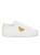 color BIANCO SOLEIL, Prada | Leather Low-Top Sneakers