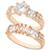 Charter Club | Mixed-Cut Crystal Bridal Set, Created for Macy's, 颜色Rose Gold