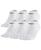 颜色: White, NIKE | Unisex Everyday Plus Cushioned Training No-Show Socks 6 Pairs