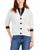 颜色: Ivory Multi, Tommy Hilfiger | Women's Cable-Knit Varsity Cardigan