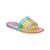 商品第3个颜色Rainbow Multi, Bebe | Little Girls Casual Jelly Slide Sandals